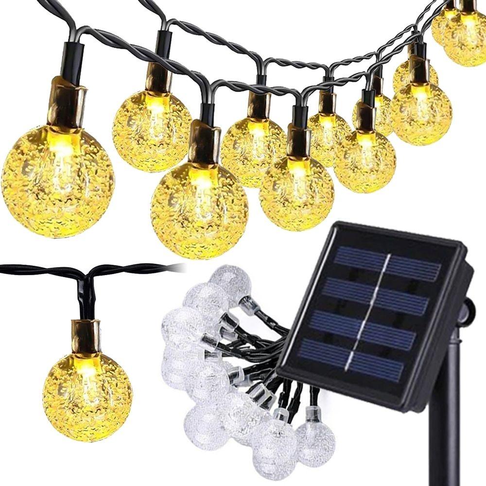 Girlanda ogrodowa 9m lampki ledowe solarne do ogrodu  nr. 1