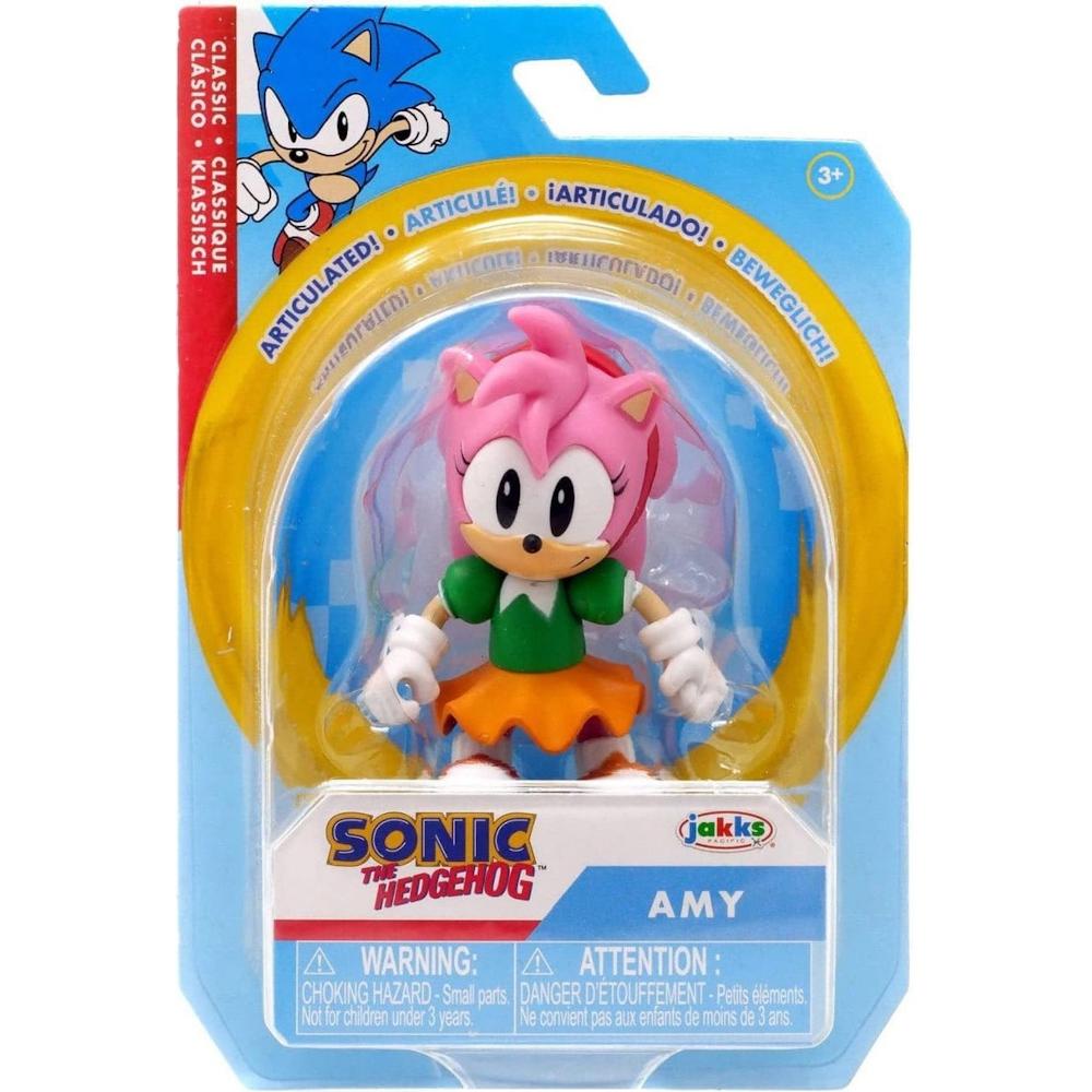 Ruchoma figurka sonic the hedgehog jakks pacific sega oryginalna amy dla dziecka