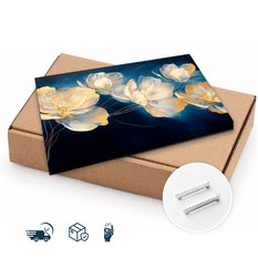 Obraz Na Płótnie Kwiaty Ekskluzywne Natura 90x60 Do Sypialni - Miniaturka zdjęcia nr 9