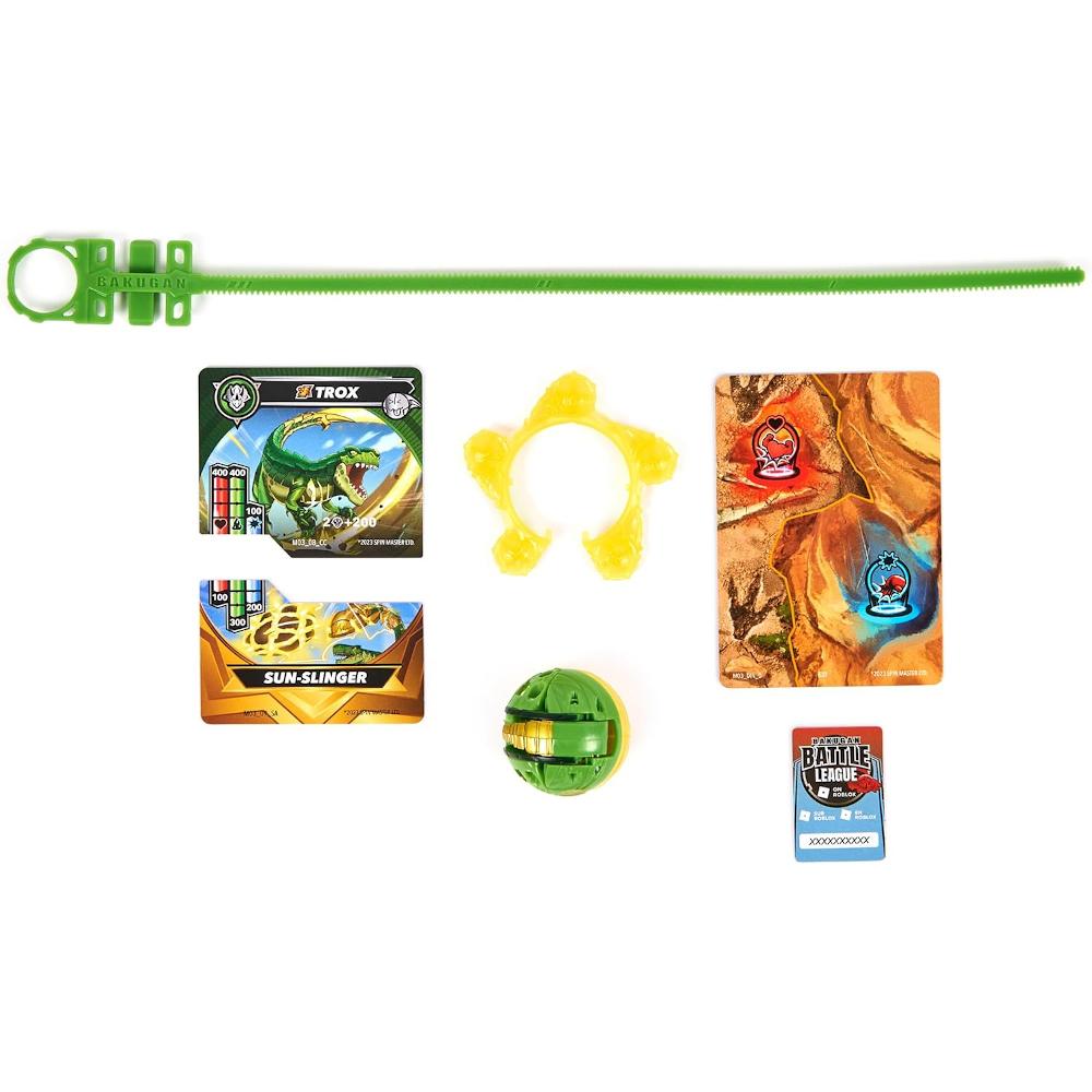 Figurka green zielony misfit trox bakugan 3.0 special attack spin master dla dziecka  nr. 2