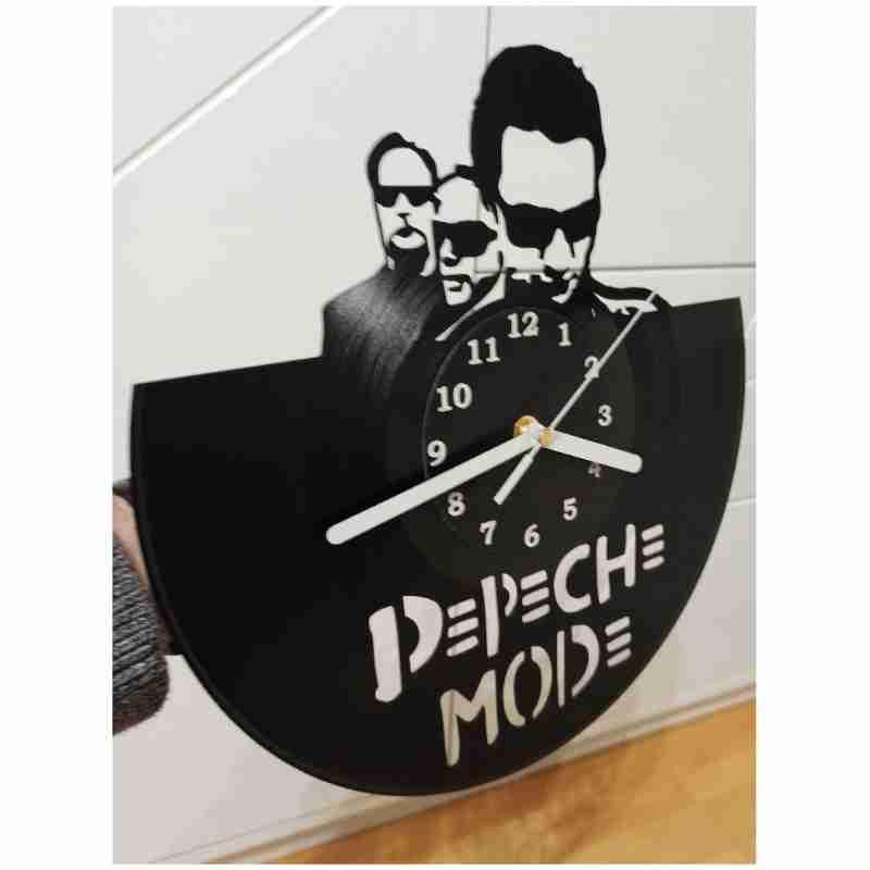 Zegar ścienny z płyty winylowej 30 cm Depeche Mode nr. 1