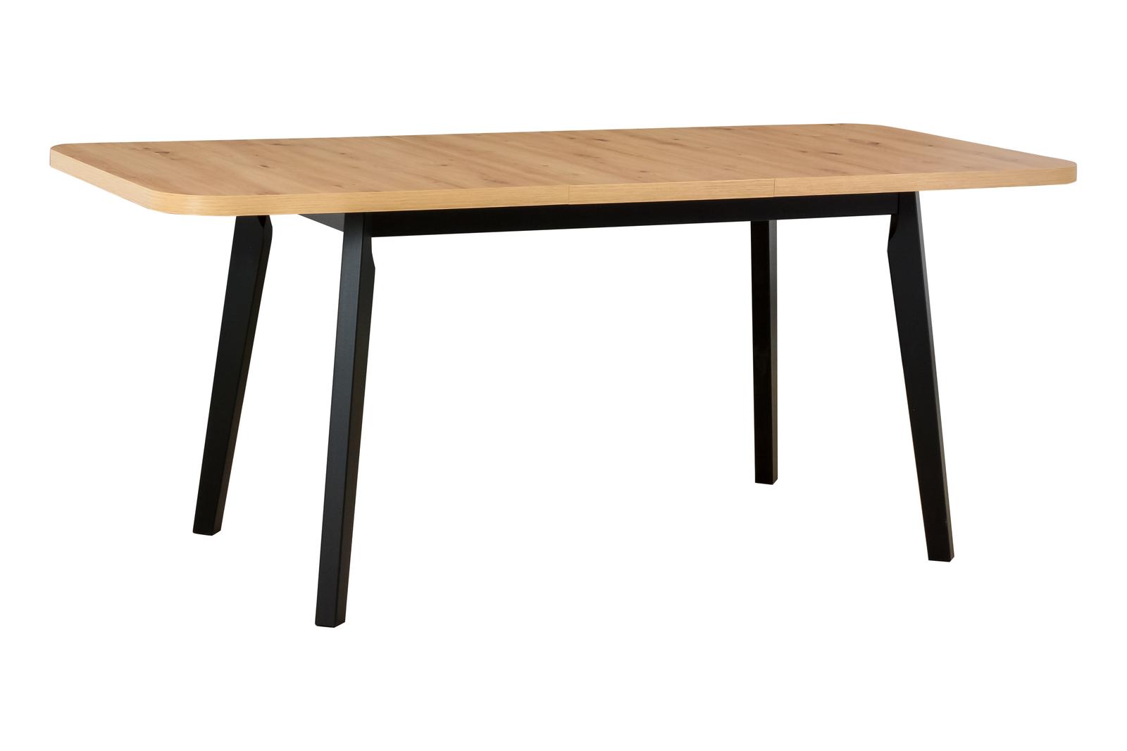 Stół drewniany rozkładany Freedom Dąb Artisan z czarnymi nogami 140/180 cm nr. 3