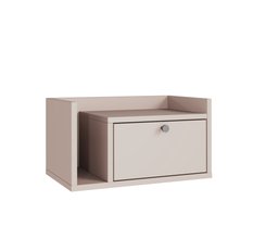 Szafka nocna wisząca AURA 50x35x22 cm stolik nocny do sypialni lewy kaszmir - Miniaturka zdjęcia nr 2