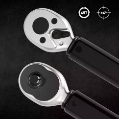 Klucz dynamometryczny 1/2" przedłurzacz miara 28-210 Nm czarny do garażu  - Miniaturka zdjęcia nr 5