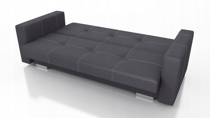 Wersalka Alexia 90x220x90 cm do salonu brązowa nr. 4