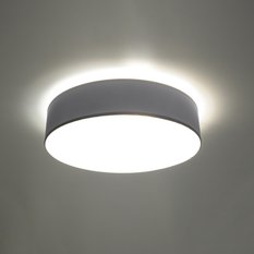 Plafon ARENA 55 szary 11x55x55cm E27 nowoczesna lampa do salonu - Miniaturka zdjęcia nr 2