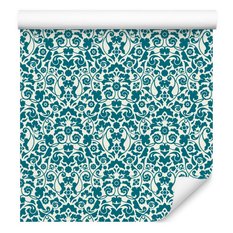 Tapeta Do Sypialni Turkusowe ORNAMENTY Modne Wzory  - Miniaturka zdjęcia nr 7