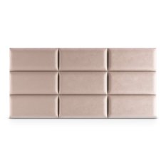 Panele tapicerowane 50x30 na ścianę magic velvet pudrowy róż - Miniaturka zdjęcia nr 4