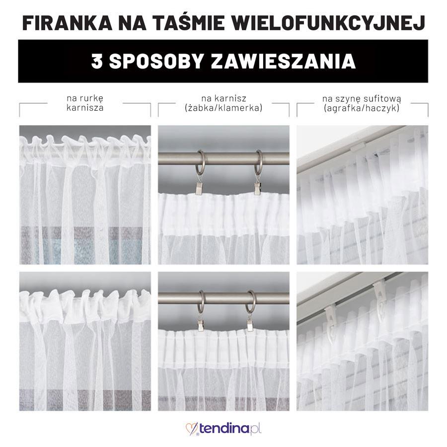 Firanka gotowa na taśmie MALLA 000435-001 180x150 nr. 8