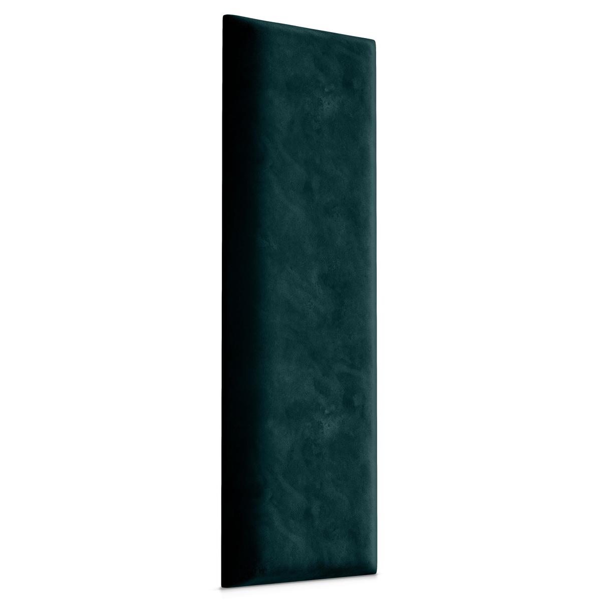  Panele tapicerowane 60x15 cm na ścianę prostokąt turkusowy