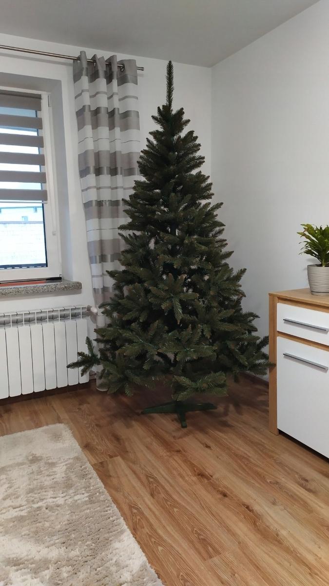 Choinka sztuczna 220 cm świerk górski premium gęsta do salonu nr. 4