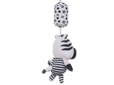 Grzechotka zawieszka sensoryczna kontrastowa zebra - Miniaturka zdjęcia nr 3