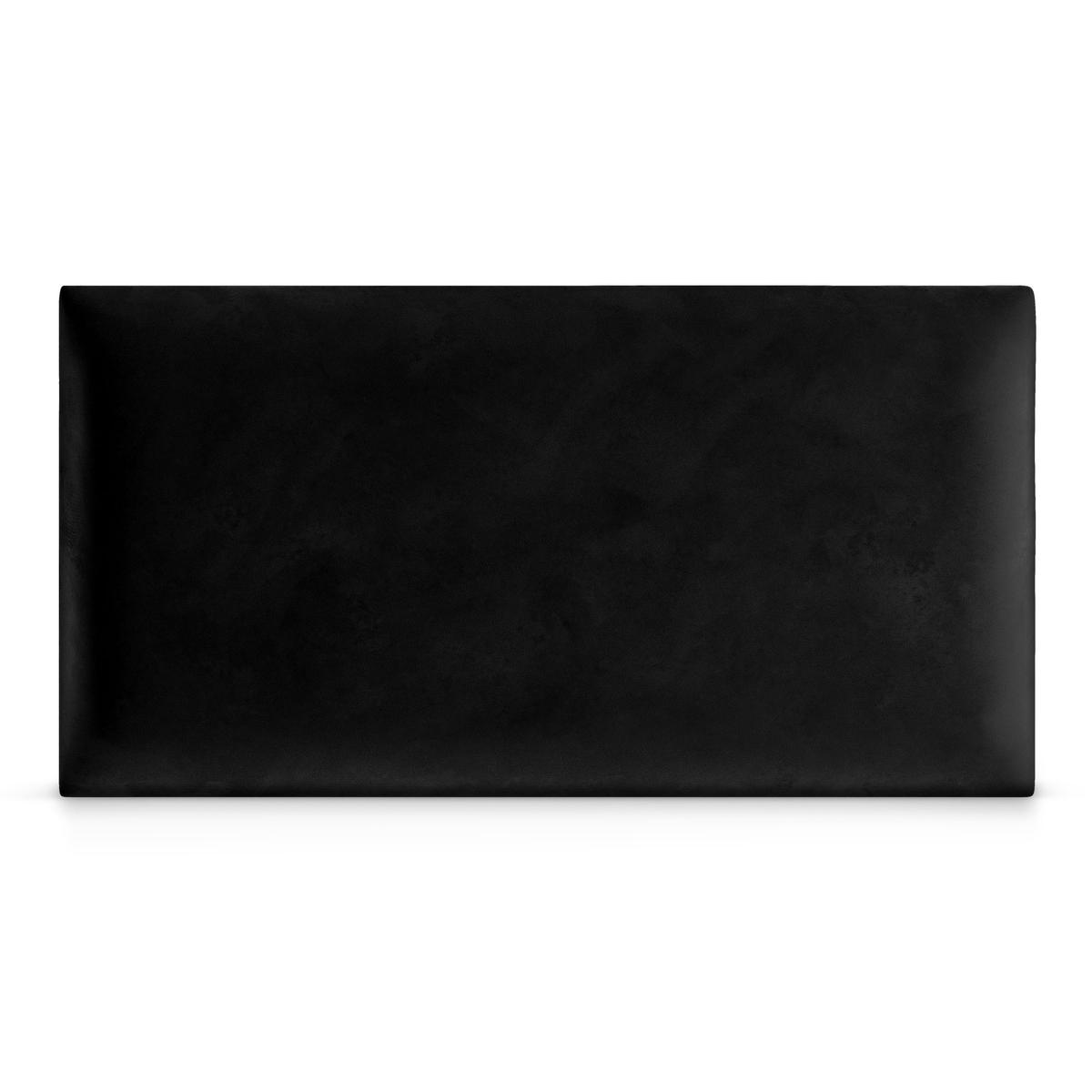 Panele tapicerowane 60x30 cm na ścianę prostokąt czarny nr. 2
