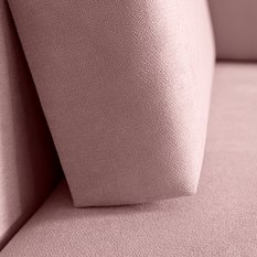 Łóżko młodzieżowe Viluś 108x81x78 cm sofa narożnik jednoosobowy do pokoju z funkcją spania i przechowywania różowy - Miniaturka zdjęcia nr 8