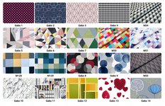 Fotel uszak Ari Print Duo nowoczesny print wzór - Miniaturka zdjęcia nr 15