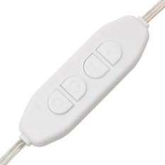 Lustra 40x60 cm do łazienki sypialni z LED ścienne prostokątne srebrne - Miniaturka zdjęcia nr 9