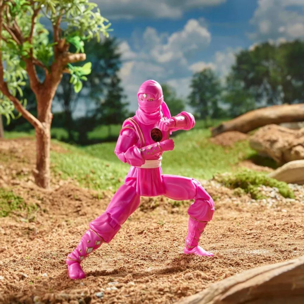 Figurka POWER RANGERS różowy ranger mighty morphin ninja dla dziecka  nr. 10