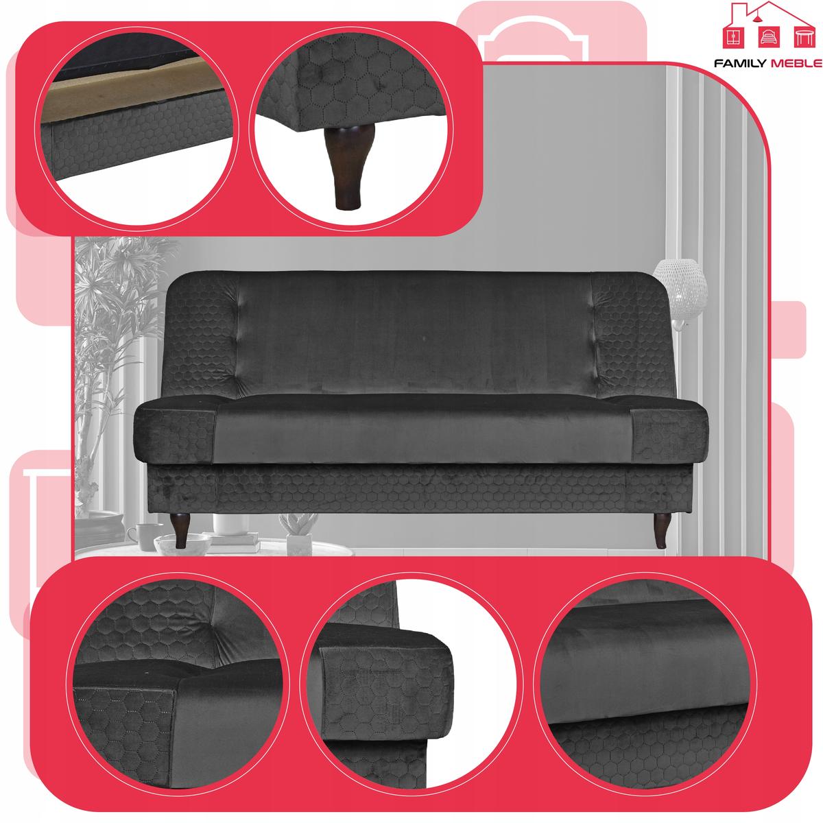 Wersalka sofa kanapa rozkładana Iza Family Meble nr. 4