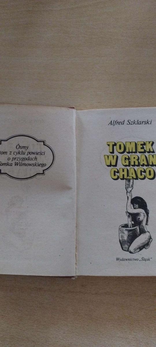 Książka  Tomek  w gran chaco  - Alfred Szklarski. nr. 2