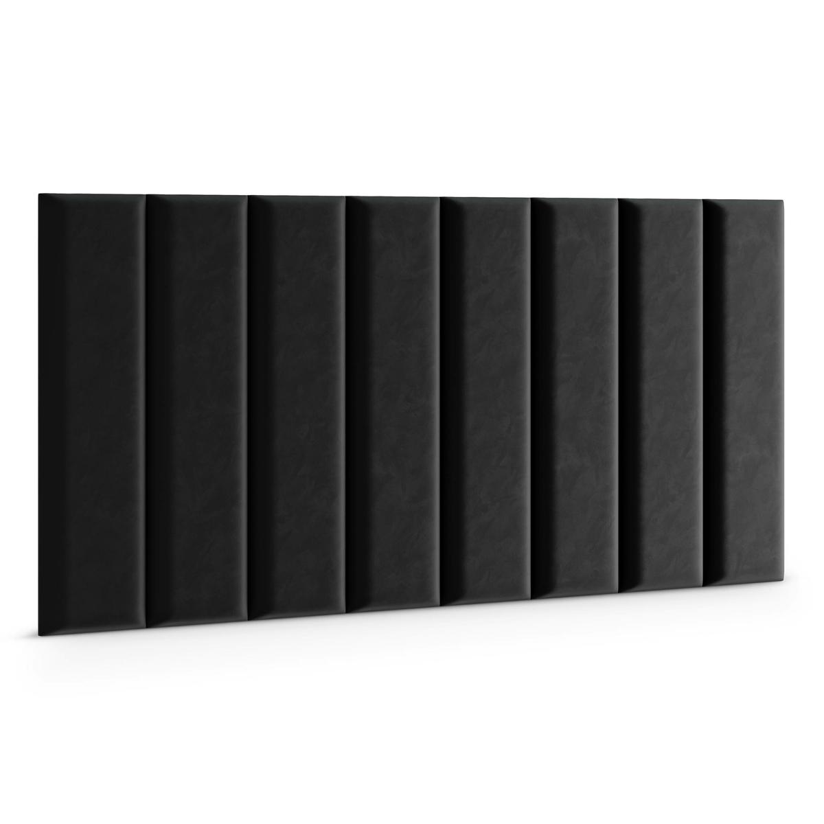 Panele tapicerowane 80x20 na ścianę magic velvet czarny nr. 3