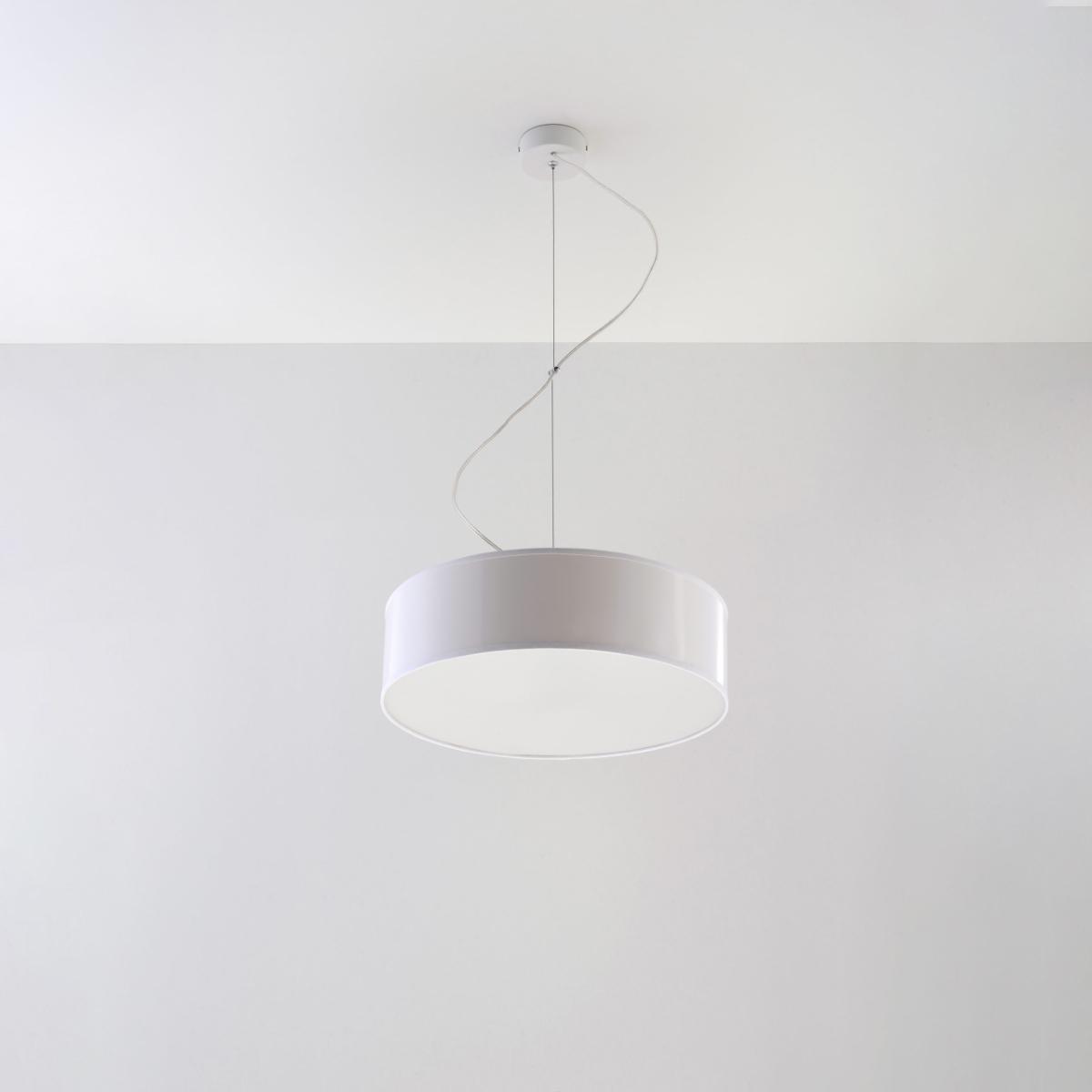 Lampa wisząca ARENA 35 biała 111x35x35cm nowoczesna E27 do salonu nr. 2