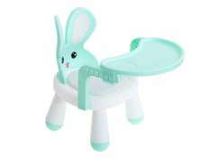 Krzesełko stolik do karmienia i zabawy miętowy - Miniaturka zdjęcia nr 6