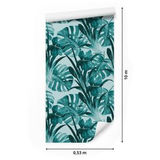 Tapeta W Rolce MONSTERA Liście Tropikalne Rośliny 53x1000  - Miniaturka zdjęcia nr 2