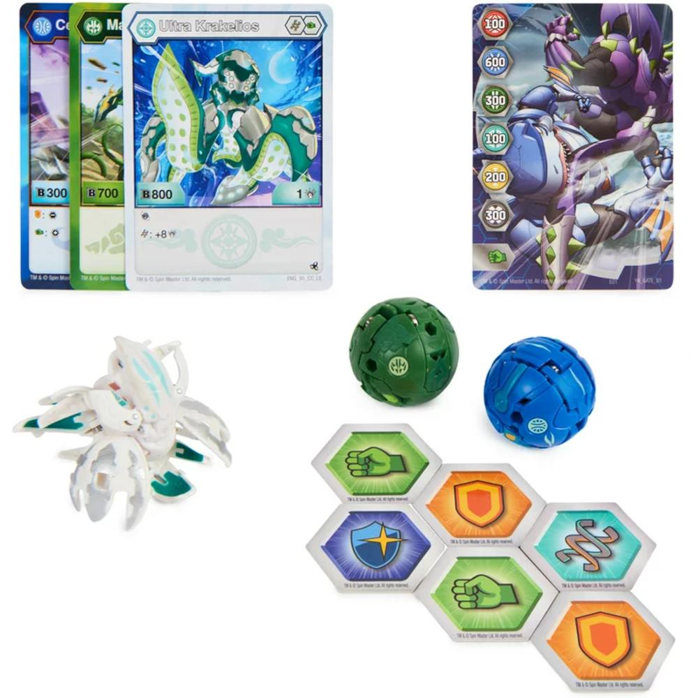 Bakugan legends krakelios + centipod + maxodon dla dziecka nr. 2