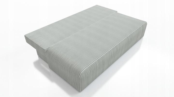 Kanapa Zoja z funkcją spania 82x201x91 cm z pojemnikiem na pościel do sypialni lambi szara nr. 5
