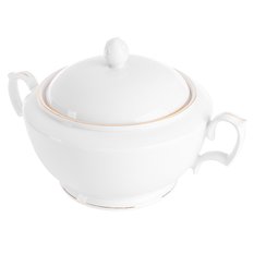 Misa Mariapaula waza porcelana 2,7l biała złota - Miniaturka zdjęcia nr 3