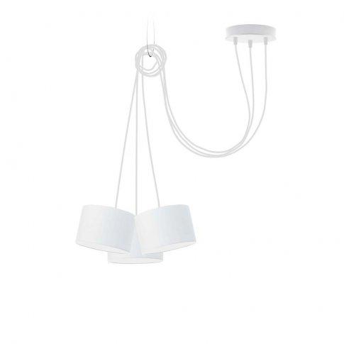 Lampa wisząca WAIKIKI W3 200x17,5x12 cm do salonu z regulacją biała nr. 3