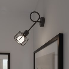 Żyrandol BELUCI 28.5x58x58cm nowoczesna czarna lampa wisząca E14 do salonu - Miniaturka zdjęcia nr 9