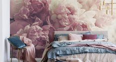 Fototapeta Kwitnące KWIATY Peonie Dekor 3D Dekoracja Nowoczesna do Salonu - Miniaturka zdjęcia nr 6