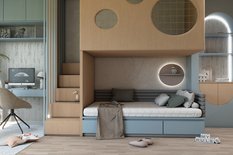 Materac piankowy 80x200 cm Luna Kids dla dziecka dwustronny H3 antyalergiczny 12 cm - Miniaturka zdjęcia nr 3