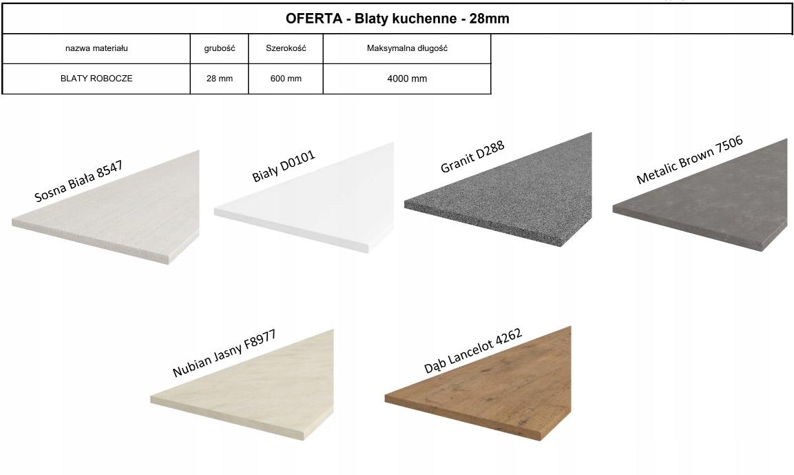 Szafka kuchenna CLEO 60 cm pod zlew z szufladą premium box szara dąb artisan nr. 14