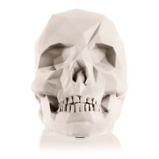 Podpórka do książek Skull Low-Poly Light Beige Poli - Miniaturka zdjęcia nr 3