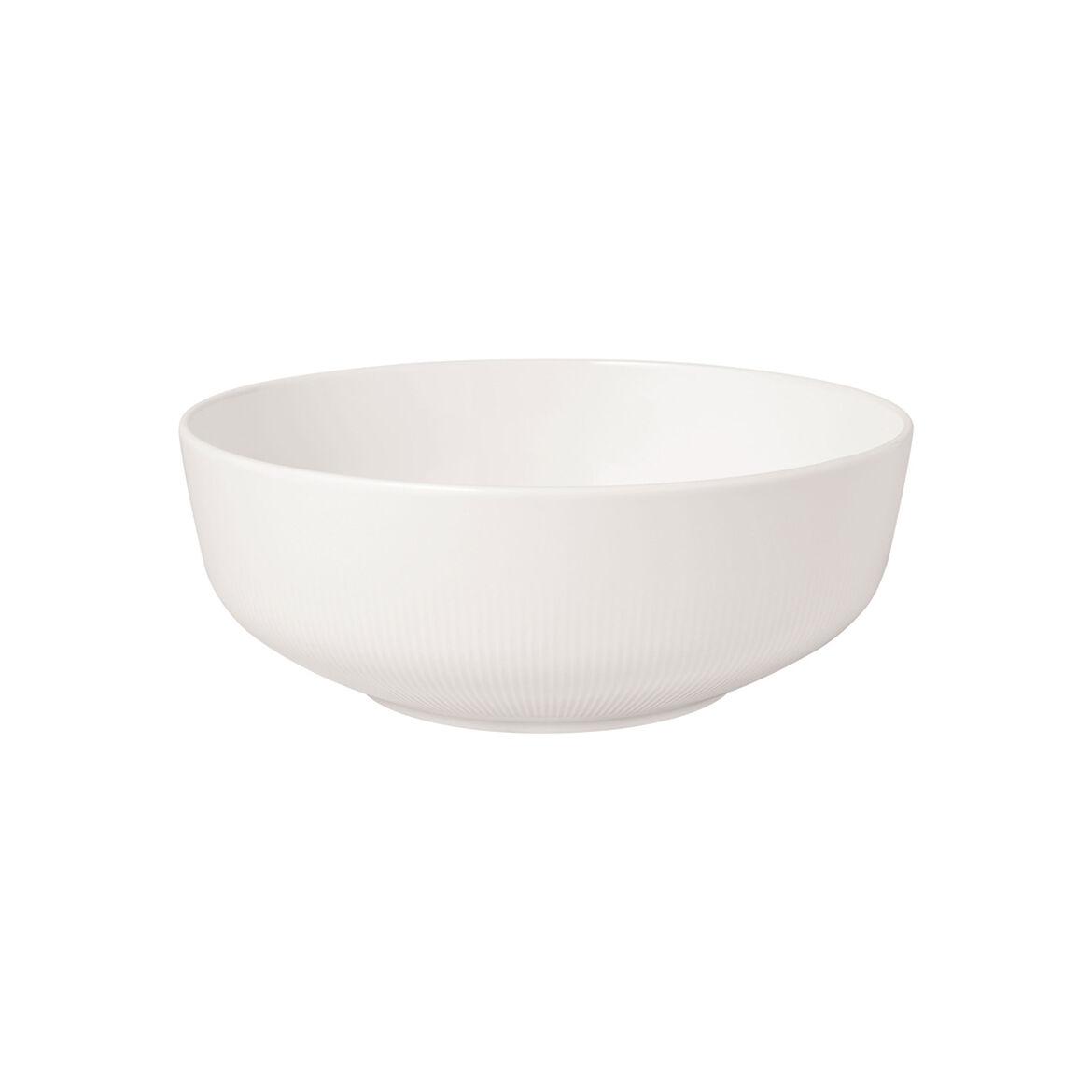 Miska sałatkowa 2 l 24 cm Afina Villeroy & Boch biała do jadalni