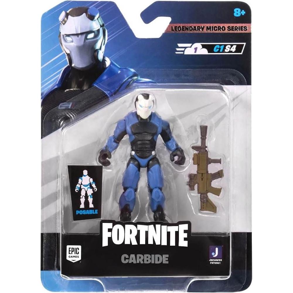 ORYGINALNA RUCHOMA FIGURKA CARBIDE FORTNITE LEGENDARY MICRO SERIES JAZWARES 