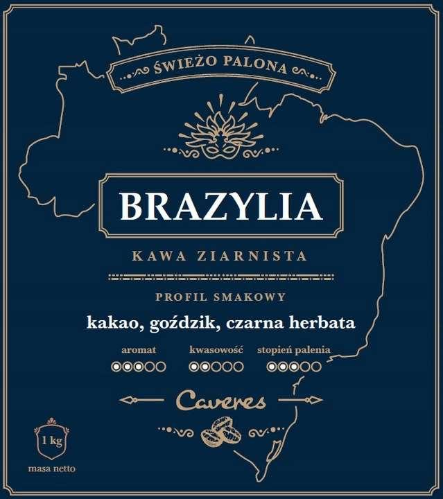 Kawa ziarnista zestaw Caveres świąteczny blend na boże narodzenie  nr. 3