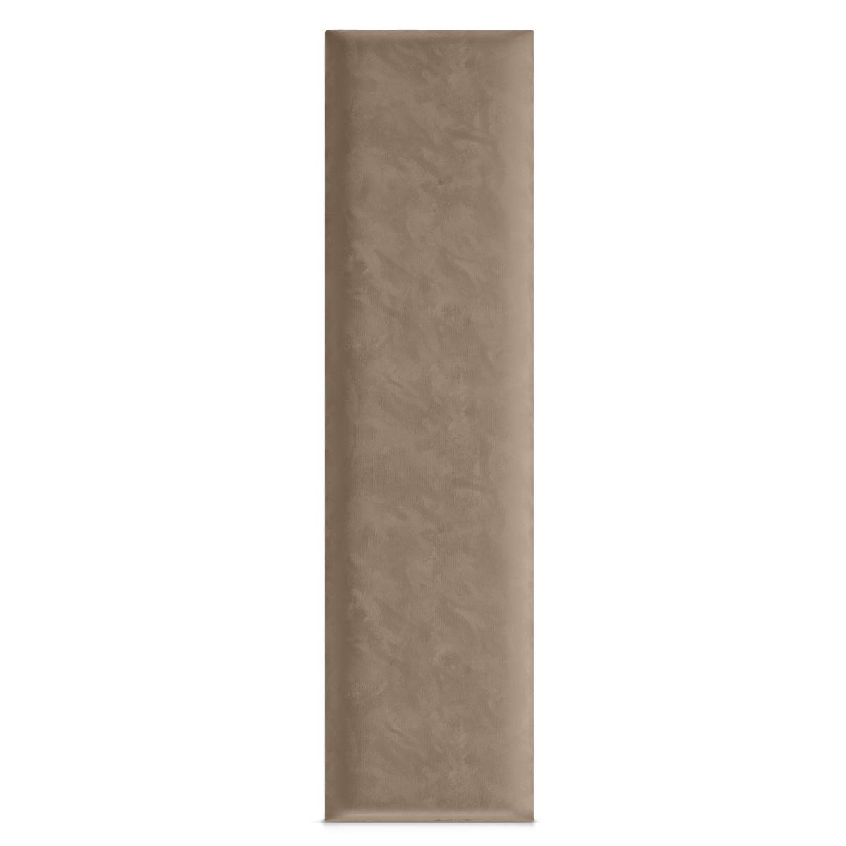 Panele tapicerowane  80x20 cm na ścianę prostokąt beżowy nr. 2