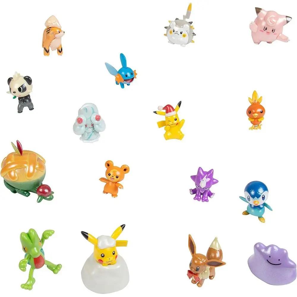 POKEMON KALENDARZ ADWENTOWY ORYGINALNY Z FIGURKAMI 24 NIESPODZIANKI nr. 4