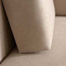 Sofa Viluś 106x75x80 cm beżowy rozkładana sofa narożna jednoosobowa z funkcją spania i pojemnikiem na pościel - Miniaturka zdjęcia nr 16