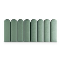 Panele tapicerowane 20x80 cm na ścianę płotek miętowy magic velvet  - Miniaturka zdjęcia nr 2