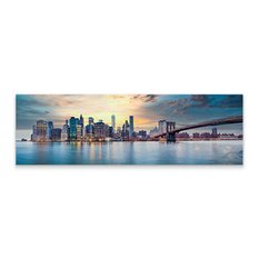 Obraz Panoramiczny Do Biura NOWY YORK Miasto Manhattan 145x45cm - Miniaturka zdjęcia nr 2