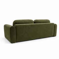 Kanapa z funkcją spania ITALY 250x100x82 cm BLUVEL 77 trzyosobowa sofa rozkładana khaki - Miniaturka zdjęcia nr 4