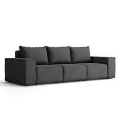 Sofa ogrodowa SONNE 245x88x73 cm 3 - osobowa wodoodporna na taras do ogrodu grafitowa