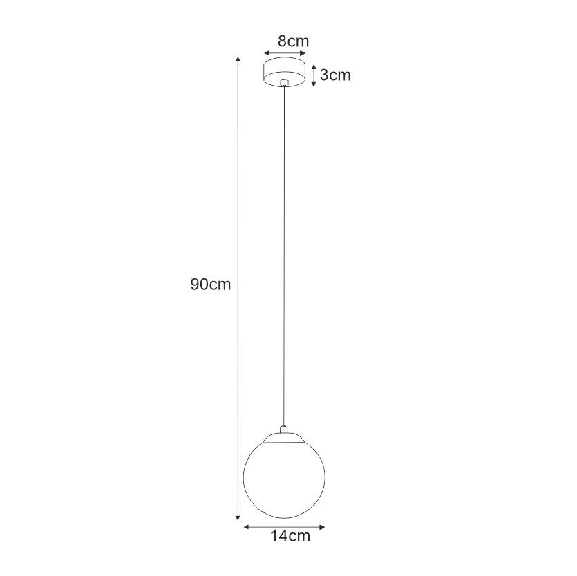 Lampa wisząca K-4910 ISLA 14x90x90 cm do salonu lub pokoju czarny/patyna/biały matowy nr. 7