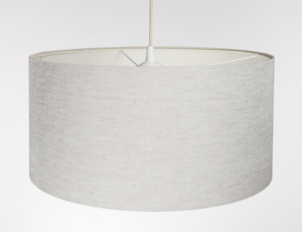 Lampa wisząca 40cm LEN LIGHT beżowa do salonu nr. 6