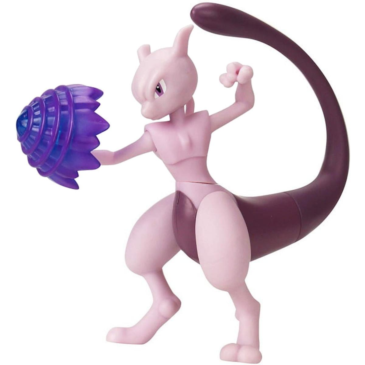 POKEMON BATTLE FEATURE FIGURE ORYGINALNA FIGURKA AKCJI DELUXE MEWTWO nr. 2