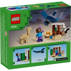 Zestaw klocków pustynna wyprawa steve’a 21251 lego minecraft oryginalny dla dziecka - Miniaturka zdjęcia nr 4